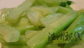 葱花苦瓜的做法