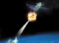 美国防间谍卫星撞地球资料泄密用导弹打卫星