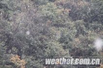 贵阳迎来今冬首场降雪气温下降明显 未来两天气温回