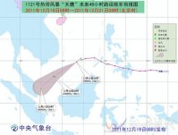 台风预报 强热带风暴天鹰于19日减弱为热带风暴向越