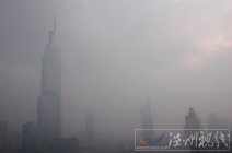 弱冷空气到江苏南京降温3℃ 气温下降南京雾霾天气