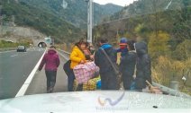 河南洛阳开往绍兴柯桥的河南籍客车 到永嘉境内诸永