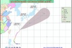 台风玛娃6月4日夜间由强台风减弱为台风