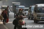 兰州天气骤冷 10月22日兰州气温降至今年入秋以来最