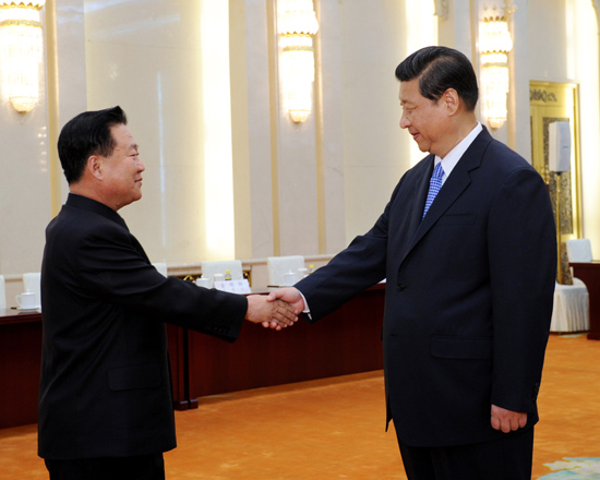 金正恩特使访华，xxx会见金正恩特使接收金正恩亲笔信