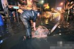 长沙暴雨造成宁乡县夏铎铺乡山体滑坡 4人被掩埋1人
