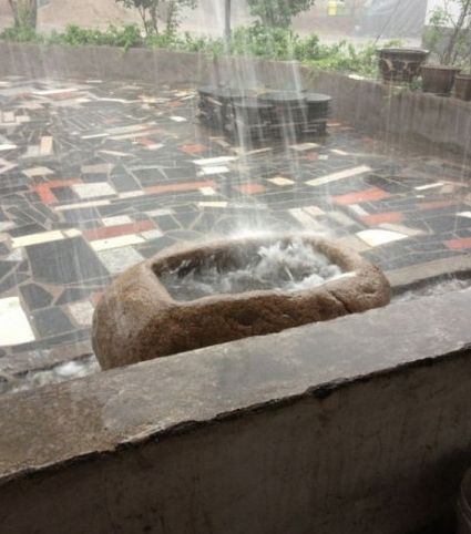 北京天黑，上午天黑是要下暴雨