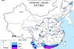 暴雨橙色预警：海南广东广西局地有特大暴雨