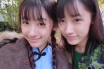 复旦双胞胎姐妹走红网络 素颜生活照曝光