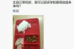 瓯海一小学午餐被曝光 每月800元的午餐就只有一点