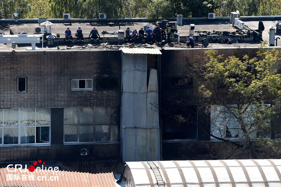 莫斯科北部一仓库27日早晨发生火灾，导致16人死亡、4人受伤。