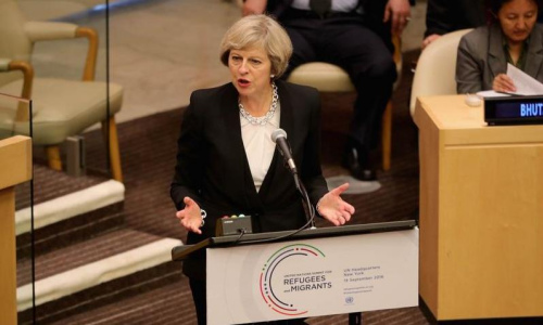 全球应对移民失控 英国首相呼吁发起全球应对移民失