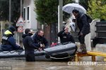 法国巴黎洪水泛滥