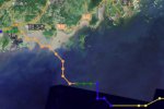 台风查帕卡登陆广东阳江
