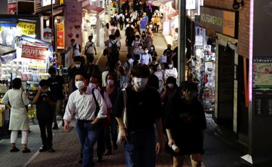 2021年8月4日，日本首都东京新增确诊4166例新 COVID-19 病例。