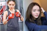 港姐被打成猪头 港姐刘燕妮《G-1格斗会》被打得鼻青