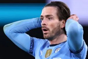 曼城主帅瓜迪奥拉将“在球场上”评判格拉利什