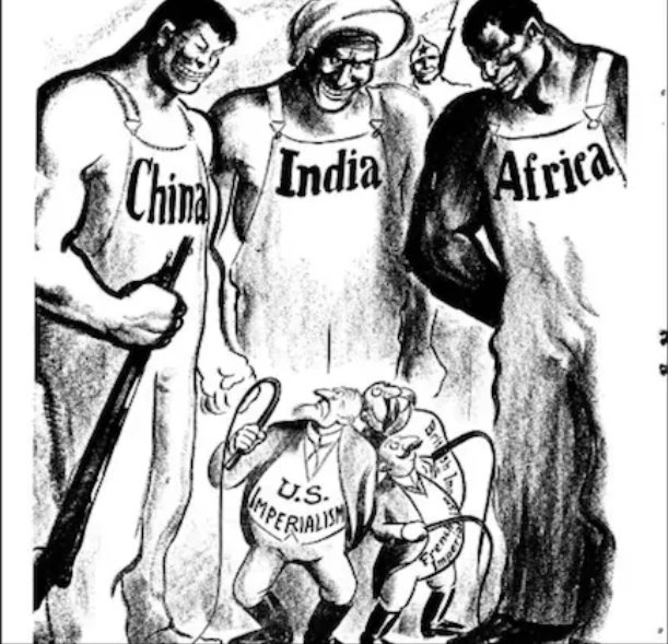 1925年漫画预言中国、印度、非洲崛起，在特朗普关税战中重现